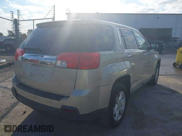 2013 GMC Terrain SLE with VIN 2GKALMEK7D6275296, listed as a IAAI auction lot 42029300 with 1 mi miles. Bid and sale history available at carsss.com. Image 4.