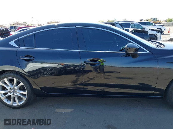 2017 Mazda Mazda6 Touring with VIN JM1GL1V55H1155696, listed as a IAAI auction lot 42003172 with 95,300 mi miles. Bid and sale history available at carsss.com. Image 13.