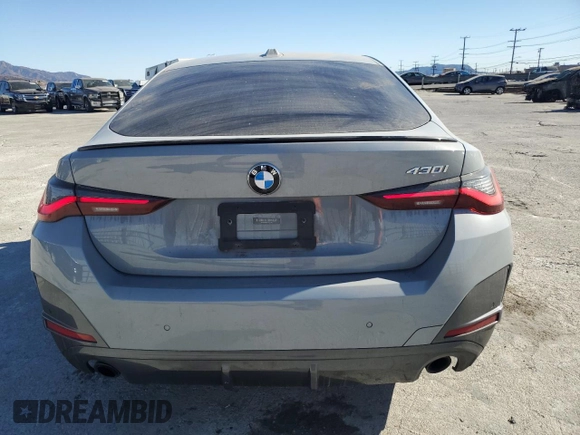2023 BMW 4 Series 430i z VIN WBA63AV07PFP23963, wystawiony jako Copart lot #79686924 z przebiegiem 39 151 mil mil oraz Szkoda całkowita • Salvage title. Historia ofert i sprzedaży dostępna na DreamBid. Obrazek 6.