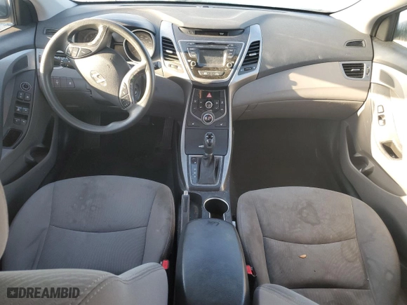 2014 Hyundai Elantra SE with VIN 5NPDH4AE8EH474459, listed as a Copart auction lot 48615335 with NaN miles and Salvage Title. Bid and sale history available at carsss.com. Image 8.