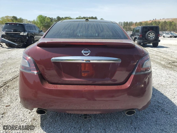 2012 Nissan Maxima 3.5 S with VIN 1N4AA5AP5CC823655, listed as a Copart auction lot 51060235 with 174,217 mi miles and Salvage Title. Bid and sale history available at carsss.com. Image 6.