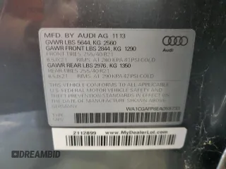 2014 Audi SQ5 Premium Plus with VIN WA1CGAFP8EA059733, listed as a Copart auction lot 75615774 with 152,621 mi miles and Clean Title. Bid and sale history available at carsss.com. Image 13.