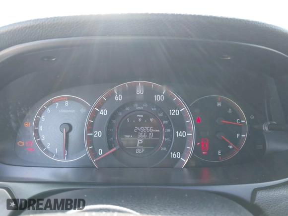 2016 Honda Accord Sport with VIN 1HGCR2F50GA227308, listed as a IAAI auction lot 42532929 with 249,266 mi miles and . Bid and sale history available at DreamBid. Image 7.