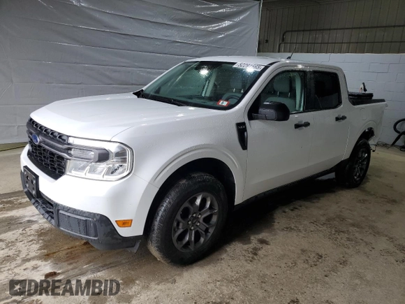 2024 Ford Maverick XLT with VIN 3FTTW8J98RRA99932, listed as a Copart auction lot 52291665 with 14,397 mi miles and Salvage title. Bid and sale history available at DreamBid. Image 1.