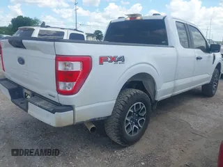 2022 Ford F-150 XL with VIN 1FTEX1EP8NKE11235, listed as a IAAI auction lot 42524567 with 86,647 mi miles and . Bid and sale history available at DreamBid. Image 4.