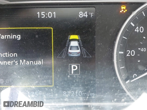 2021 Nissan Versa SV with VIN 3N1CN8EV3ML851240, listed as a IAAI auction lot 42100132 with 81,210 mi miles and . Bid and sale history available at DreamBid. Image 7.
