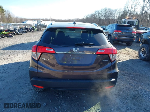 2020 Honda HR-V EX with VIN 3CZRU6H57LM736556, listed as a IAAI auction lot 41878490 with 61,253 mi miles. Bid and sale history available at carsss.com. Image 16.