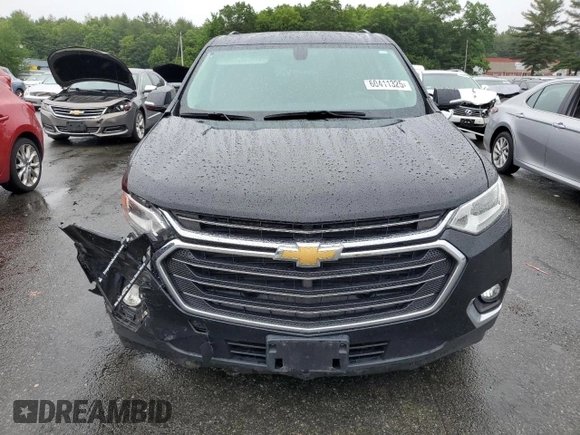 2018 Chevrolet Traverse LT Cloth with VIN 1GNERGKW6JJ254160, listed as a Copart auction lot 60411325 with 84,597 mi miles and Salvage title. Bid and sale history available at DreamBid. Image 5.