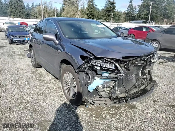 2017 Acura RDX w/Advance Pkg with VIN 5J8TB4H75HL032518, listed as a Copart auction lot 51620405 with 38,468 mi miles and Salvage Title. Bid and sale history available at carsss.com. Image 12.