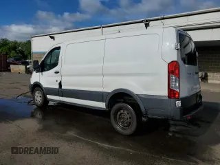2018 Ford Transit with VIN 1FTYR1ZM1JKA58709, listed as a Copart auction lot 57285645 with 222,673 mi miles and Salvage title. Bid and sale history available at DreamBid. Image 2.