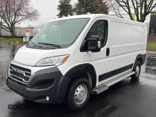 2023 Ram ProMaster Cargo with VIN 3C6LRVVG7PE572634, listed as a Copart auction lot 50415055 with 17,990 mi miles and Clean Title. Bid and sale history available at DreamBid. Image 2.