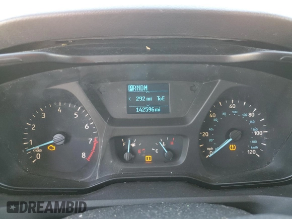 2015 Ford Transit with VIN 1FTSW2CM9FKA71342, listed as a Copart auction lot 44019575 with 142,596 mi miles and Clean Title. Bid and sale history available at DreamBid. Image 9.