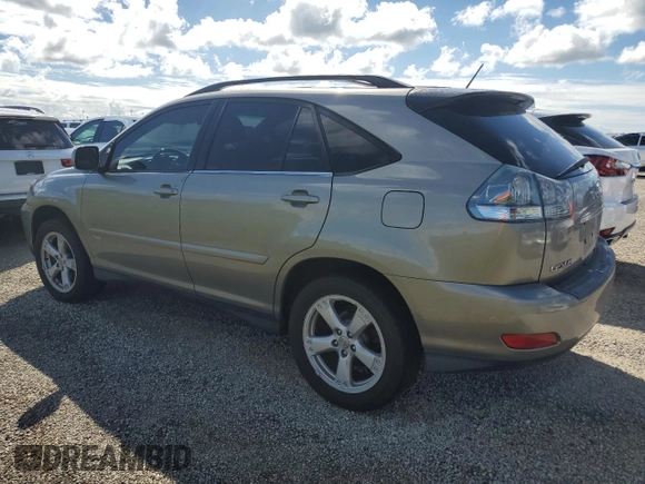2005 Lexus RX 330 with VIN JTJGA31U750057587, listed as a Copart auction lot 74395084 with 0 mi miles and Non Repairable. Bid and sale history available at carsss.com. Image 2.