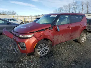 2022 Kia Soul LX with VIN KNDJ23AUXN7821798, listed as a Copart auction lot 46753605 with 0 mi miles and Salvage Title. Bid and sale history available at carsss.com. Image 1.