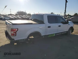 2020 Ford F-150 XL with VIN 1FTEW1CB7LKF10751, listed as a Copart auction lot 78257694 with 76,254 mi miles and Salvage Title. Bid and sale history available at carsss.com. Image 3.