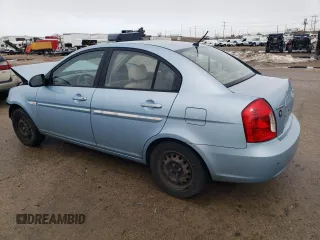 2007 Hyundai Accent GLS with VIN KMHCN46C77U110324, listed as a Copart auction lot 45515545 with 133,902 mi miles and Salvage Title. Bid and sale history available at carsss.com. Image 2.