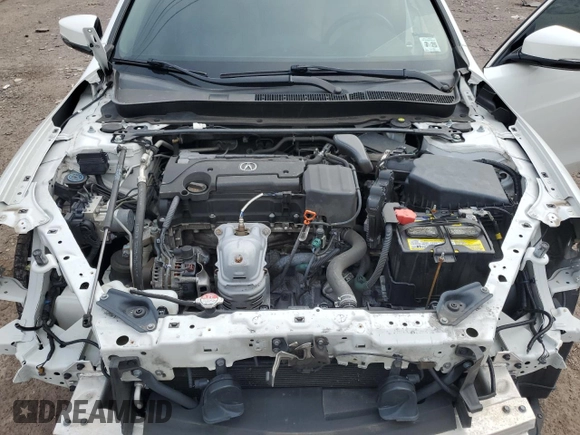 2020 Acura TLX with VIN 19UUB1F39LA003806, listed as a Copart auction lot 59588425 with 131,997 mi miles and Salvage title. Bid and sale history available at DreamBid. Image 11.