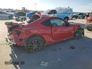 2017 Subaru BRZ Limited with VIN JF1ZCAC10H8604188, listed as a Copart auction lot 89068425 with Not provided miles and Salvage title. Bid and sale history available at DreamBid. Image 3.