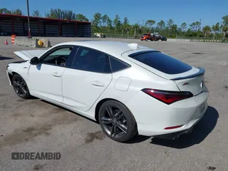 2025 Acura Integra w/A-Spec Package z VIN 19UDE4H31SA007742, wystawiony jako IAAI lot #42061431 z przebiegiem 3644 mil mil oraz . Historia ofert i sprzedaży dostępna na DreamBid. Obrazek 3.