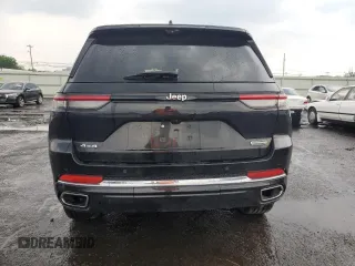 2022 Jeep Grand Cherokee Overland with VIN 1C4RJHDG0N8626912, listed as a Copart auction lot 60131635 with 39,147 mi miles and Salvage title. Bid and sale history available at DreamBid. Image 6.