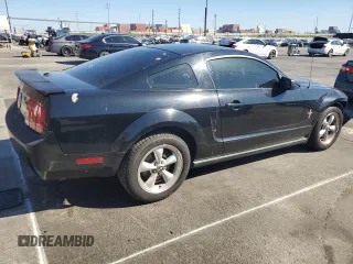 2008 Ford Mustang Deluxe with VIN 1ZVHT80N185141787, listed as a Copart auction lot 46249105 with 246,527 mi miles and Salvage title. Bid and sale history available at DreamBid. Image 3.