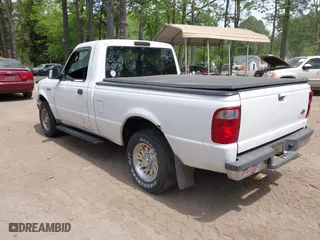 2003 Ford Ranger XL with VIN 1FTYR10D03TA39871, listed as a IAAI auction lot 42092257 with 282,924 mi miles. Bid and sale history available at carsss.com. Image 3.