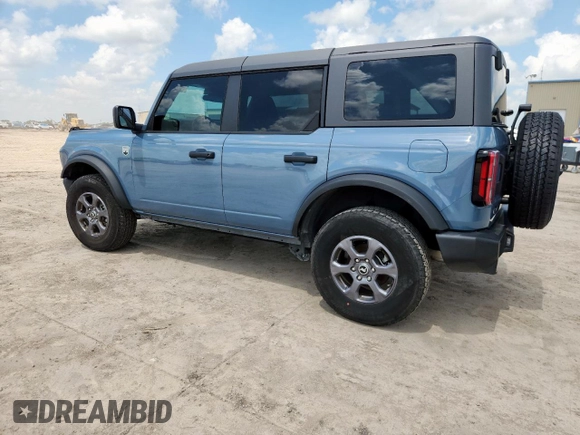 2024 Ford Bronco Big Bend with VIN 1FMDE7BH7RLA03788, listed as a Copart auction lot 65085065 with 10,597 mi miles and Salvage title. Bid and sale history available at DreamBid. Image 2.