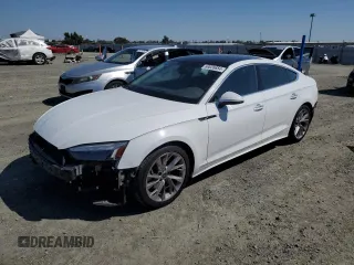 2023 Audi A5 Sportback Premium z VIN WAUABCF56PA022184, wystawiony jako Copart lot #69026654 z przebiegiem 31 825 mil mil oraz Szkoda całkowita • Salvage title. Historia ofert i sprzedaży dostępna na DreamBid. Obrazek 1.