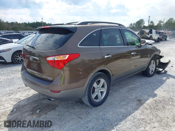 2011 Hyundai Veracruz GLS with VIN KM8NU4CC0BU164699, listed as a IAAI auction lot 41692874 with 191,554 mi miles and . Bid and sale history available at DreamBid. Image 4.