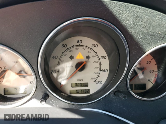 2002 Mercedes-Benz SLK-Class 2.3L Kompressor with VIN WDBKK49F92F254662, listed as a Copart auction lot 43461805 with 107,162 mi miles and Non Repairable. Bid and sale history available at carsss.com. Image 9.