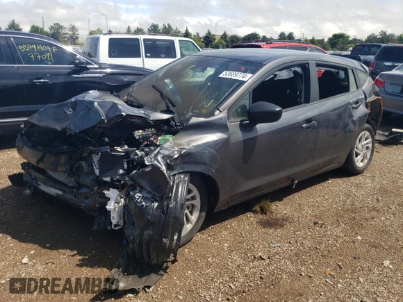 2024 Subaru Impreza with VIN JF1GUABC1R8333716, listed as a Copart auction lot 53689774 with Not Provided miles and Salvage Title. Bid and sale history available at carsss.com. Image 1.