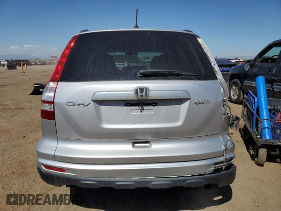 2011 Honda CR-V EX with VIN 3CZRE4H56BG704468, listed as a Copart auction lot 53462455 with 166,121 mi miles and Salvage Title. Bid and sale history available at carsss.com. Image 6.