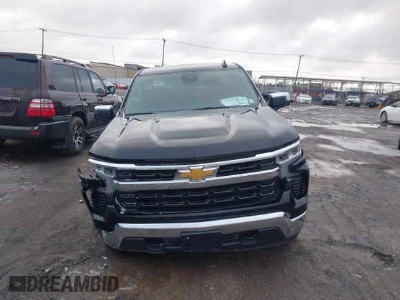 2025 Chevrolet Silverado 1500 LT with VIN 1GCPKKEK1SZ107524, listed as a IAAI auction lot 41676575 with 838 mi miles and . Bid and sale history available at DreamBid. Image 12.