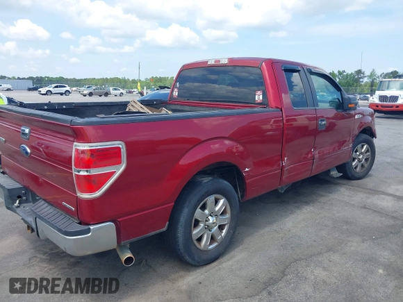 2014 Ford F-150 XL with VIN 1FTEX1CM2EFA98670, listed as a IAAI auction lot 42138558 with 181,374 mi miles and . Bid and sale history available at DreamBid. Image 4.