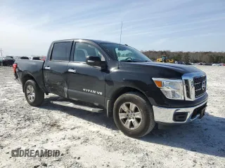 2018 Nissan Titan SV z VIN 1N6AA1EJ0JN504302, wystawiony jako Copart lot #48414435 z przebiegiem 72 766 mil mil oraz Szkoda całkowita • Salvage title. Historia ofert i sprzedaży dostępna na DreamBid. Obrazek 4.