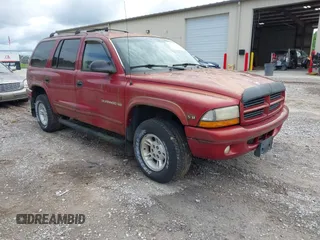 2000 Dodge Durango z VIN 1B4HS28N8YF101866, wystawiony jako IAAI lot #42377212 z przebiegiem 139 541 mil mil oraz . Historia ofert i sprzedaży dostępna na DreamBid. Obrazek 1.