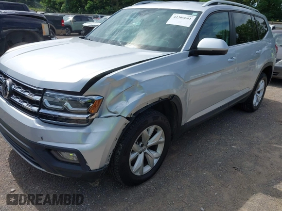 2018 Volkswagen Atlas SE with VIN 1V2DR2CAXJC521412, listed as a IAAI auction lot 42309661 with 99,045 mi miles and . Bid and sale history available at DreamBid. Image 6.