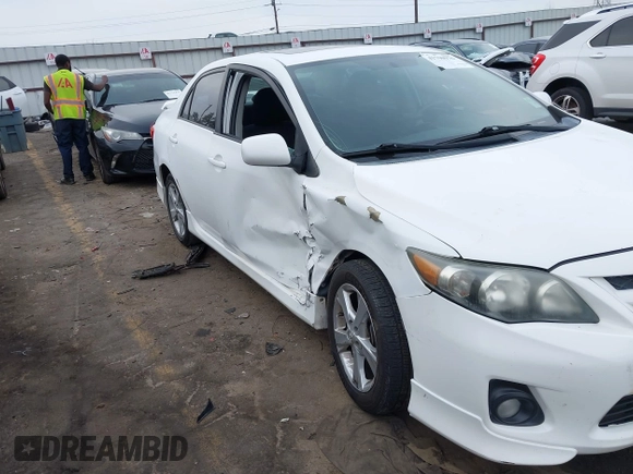 2011 Toyota Corolla L with VIN 2T1BU4EE3BC695365, listed as a IAAI auction lot 41790976 with 174,517 mi miles. Bid and sale history available at carsss.com. Image 6.