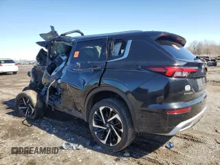 2022 Mitsubishi Outlander SEL z VIN JA4J4VA86NZ007865, wystawiony jako Copart lot #48205825 z przebiegiem Nie podano mil oraz Szkoda całkowita • Salvage title. Historia ofert i sprzedaży dostępna na DreamBid. Obrazek 2.