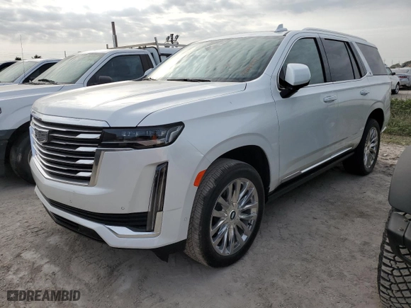 2024 Cadillac Escalade 4WD Premium Luxury with VIN 1GYS4CKL2RR190456, listed as a Copart auction lot 75138914 with 0 mi miles and Non Repairable. Bid and sale history available at carsss.com. Image 1.