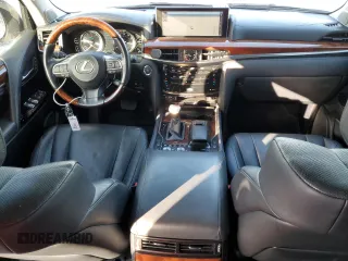 2017 Lexus LX with VIN JTJHY7AX7H4227414, listed as a Copart auction lot 83694604 with 68,205 mi miles and Salvage Title. Bid and sale history available at carsss.com. Image 8.