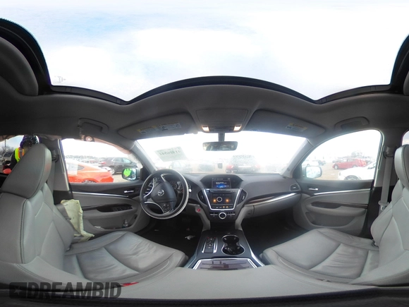 2016 Acura MDX with VIN 5FRYD4H28GB035495, listed as a IAAI auction lot 41406544 with 113,250 mi miles. Bid and sale history available at carsss.com. Image 18.