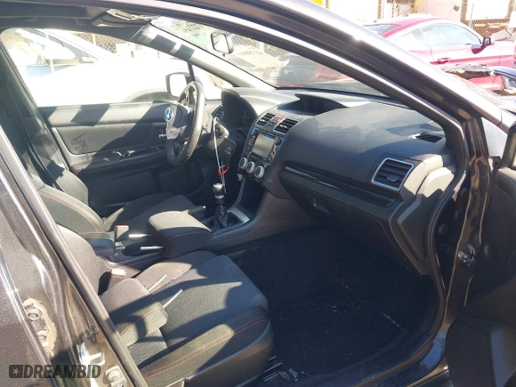 2017 Subaru WRX Premium with VIN JF1VA1E69H9801755, listed as a IAAI auction lot 41759869 with 156,820 mi miles. Bid and sale history available at carsss.com. Image 5.