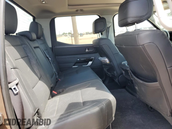 2024 Toyota Tundra Limited Hybrid with VIN 5TFJC5DBXRX057850, listed as a Copart auction lot 55224795 with 6,401 mi miles and Salvage title. Bid and sale history available at DreamBid. Image 10.