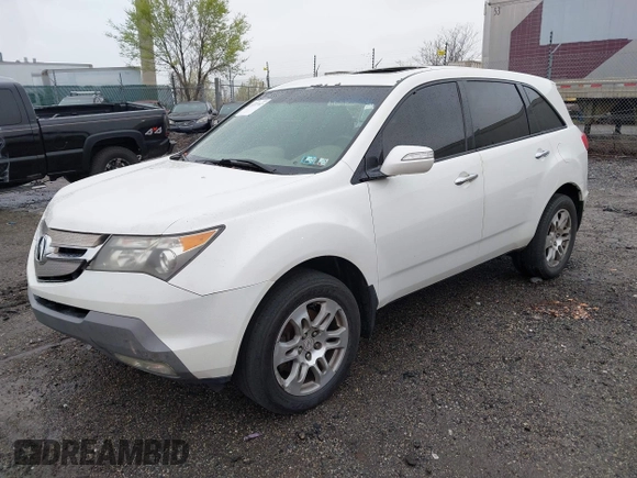 2009 Acura MDX Tech/Entertainment Pkg with VIN 2HNYD28459H531787, listed as a IAAI auction lot 41977307 with 135,379 mi miles. Bid and sale history available at carsss.com. Image 18.