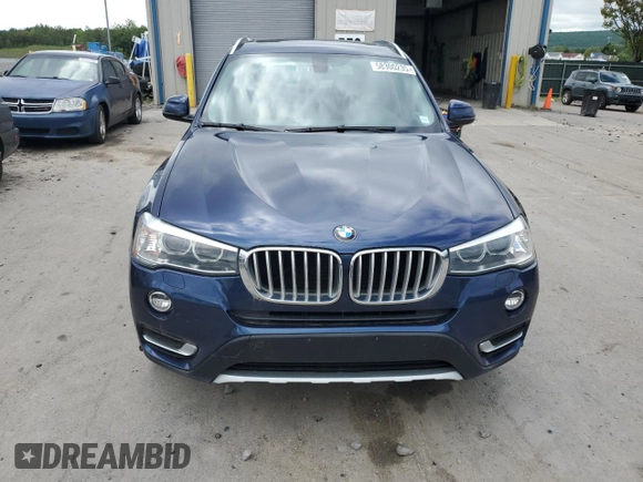 2016 BMW X3 xDrive28i z VIN 5UXWX9C50G0D65775, wystawiony jako Copart lot #58300235 z przebiegiem 186 025 mil mil oraz Czysty tytuł • Clean title. Historia ofert i sprzedaży dostępna na DreamBid. Obrazek 5.