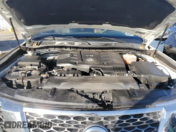 2018 Nissan Armada Platinum with VIN JN8AY2NE5J9733126, listed as a Copart auction lot 47739275 with 102,188 mi miles and Salvage Title. Bid and sale history available at carsss.com. Image 12.