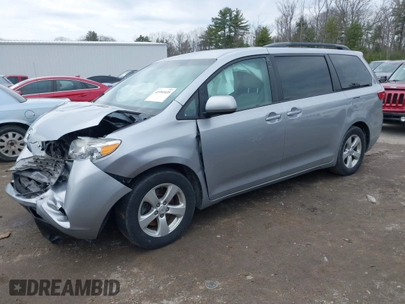 2015 Toyota Sienna LE AAS with VIN 5TDKK3DC1FS551231, listed as a IAAI auction lot 41991035 with 115,149 mi miles and . Bid and sale history available at DreamBid. Image 19.