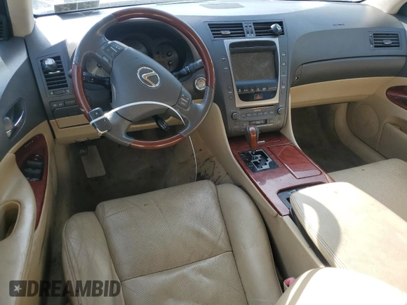 2007 Lexus GS 350 with VIN JTHCE96S470005528, listed as a Copart auction lot 75119724 with 0 mi miles and Clean Title. Bid and sale history available at carsss.com. Image 8.