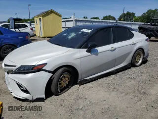 2022 Toyota Camry TRD with VIN 4T1KZ1AK5NU065362, listed as a Copart auction lot 55118875 with 48,404 mi miles and Clean title. Bid and sale history available at DreamBid. Image 1.